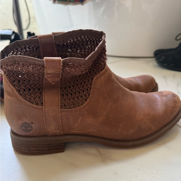 Timberland Rustic Brown Ankle Booties - Picture 2 of 2